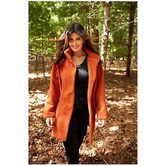 Encore by Idina Menzel Soho Sherpa Coat - Picture 4 of 6